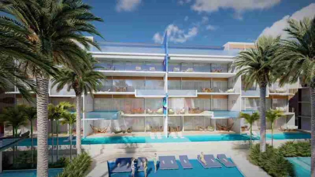 Condo de deux chambres dans le centre de Punta Cana avec piscine privée 2 à l’échelle