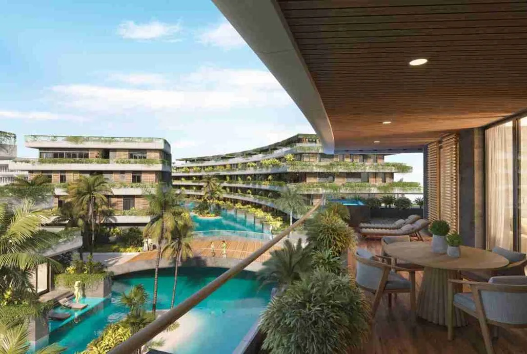 Apartment for sale with exclusive beach club Terrace View