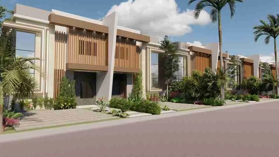 Luxury Three Bedroom Twonhouses For Sale Located On A Privileged Location At Punta Cana 002