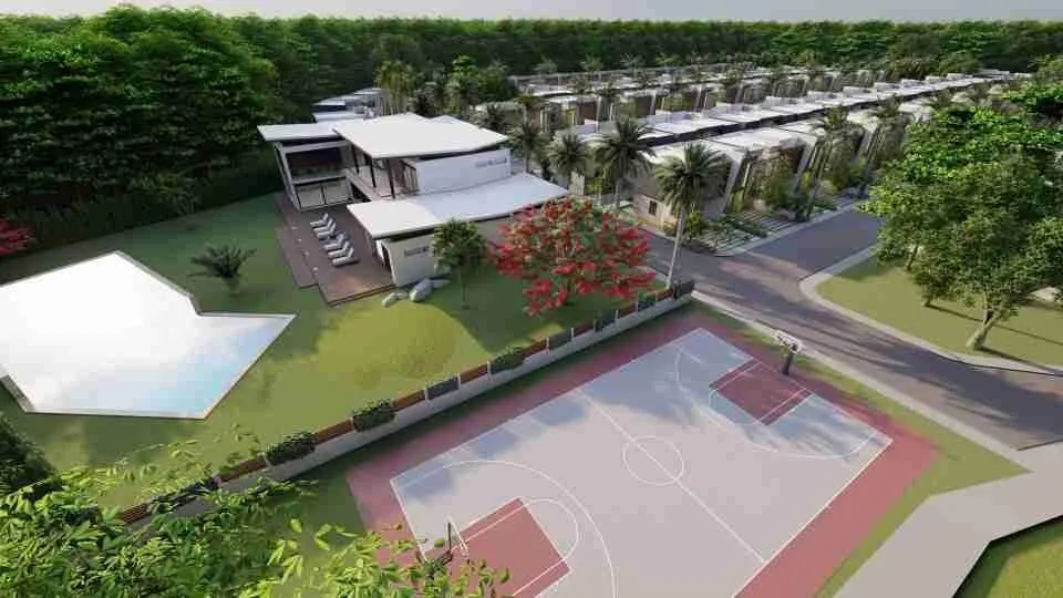 Luxury Three Bedroom Twonhouses For Sale Located On A Privileged Location At Punta Cana 02