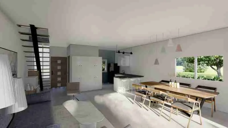 Exclusive Three bedroom villa for sale with terrace and Pool at Punta Cana 2 scaled