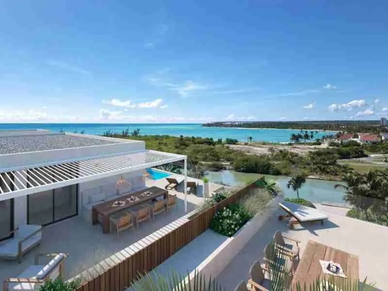 Exclusive two bedroom condo for sale in Punta Cana just steps from the beach and spectacular views of the beach 10 scaled