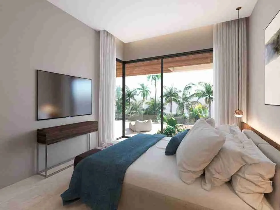Luxury two bedroom condo for sale in Punta Cana with stunning beach views. 10