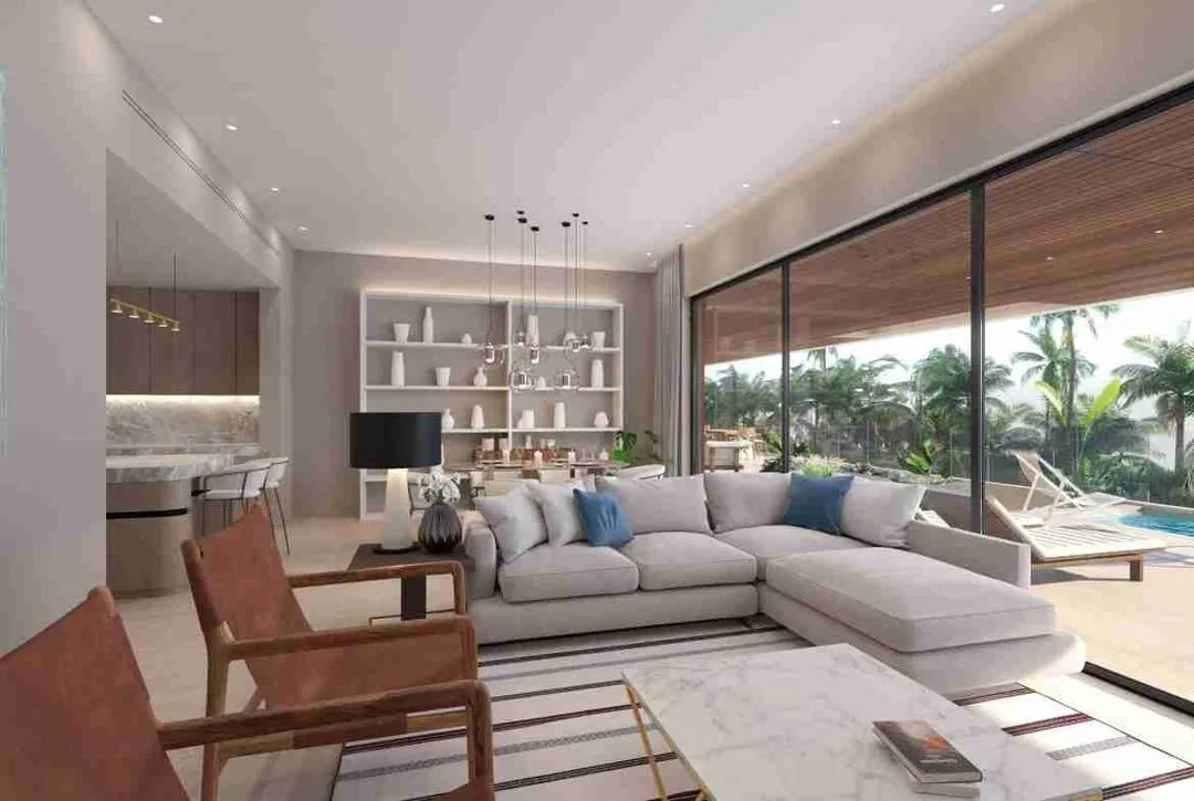 Luxury two bedroom condo for sale in Punta Cana with stunning beach views. 7