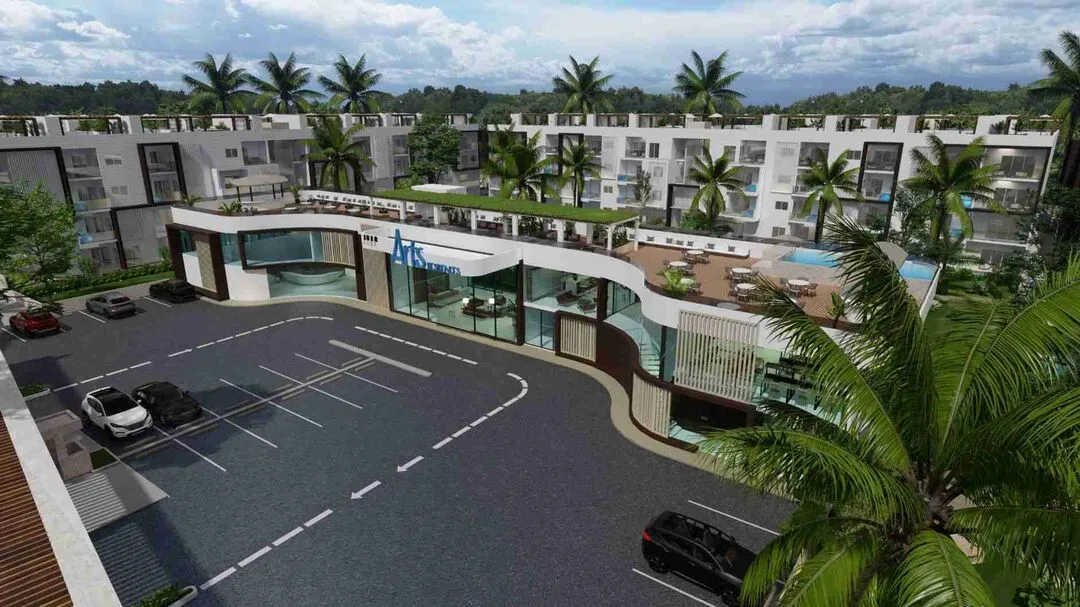 Spledind 2BR Punta Cana condo for sale Minipool and Yard Arts Residences 7 Spledind 2BR Punta Cana condo for sale Minipool and Yard Arts Residences 7
