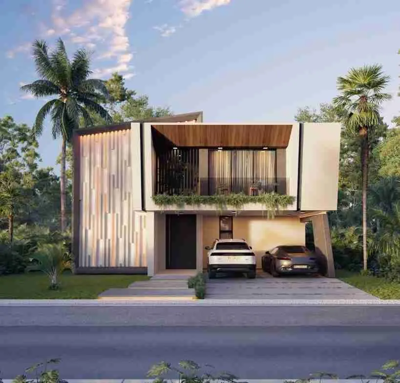 Luxury and Modern 4BR Villa for sale Punta Cana with large pool 4