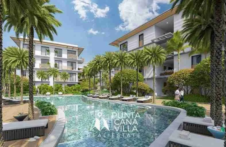 Taman: Captivating 1 bedroom Punta Cana apartment for sale with Pool access, tennis court and more!