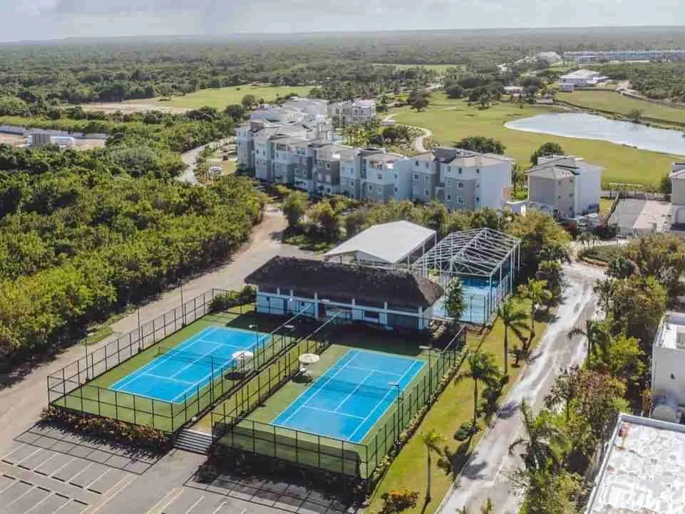 Impressive 2BDR punta cana apartments for sale panoramic view to pool golf course and lake 7