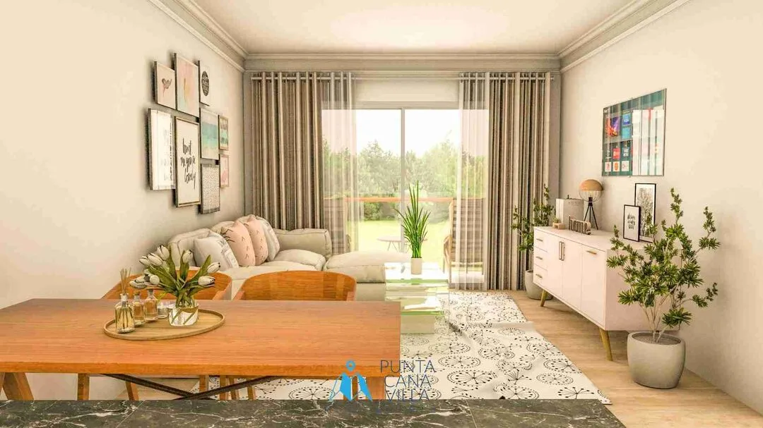 Lovely 2BR Condo for sale Punta Cana, Clubhouse, Pool and privileged location