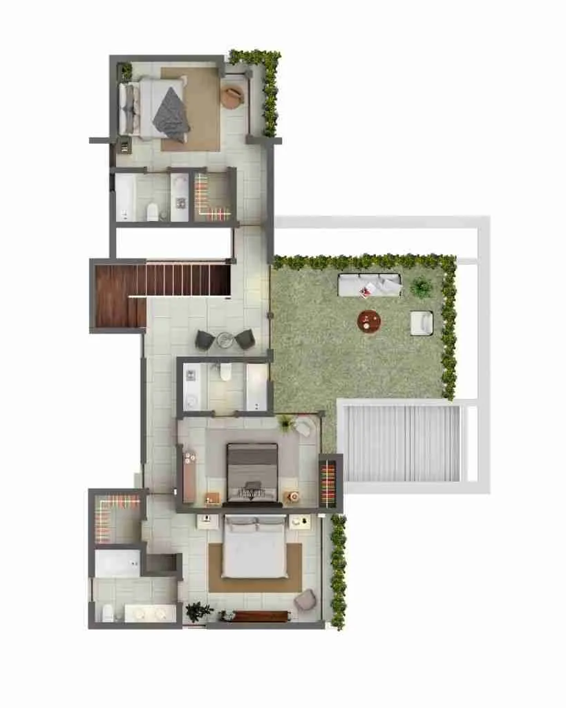 Breathtaking 4 BR Punta Cana Villa for sale large pool Golf Artificial beach 3