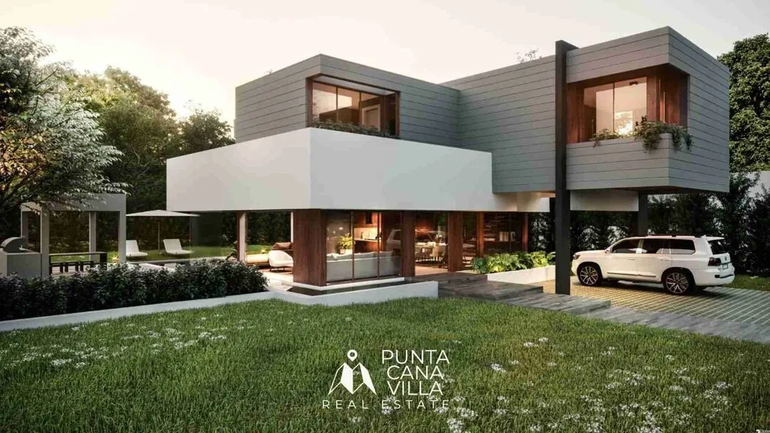 Breathtaking 4 BR Punta Cana Villa for sale, large pool, Golf, Artificial beach