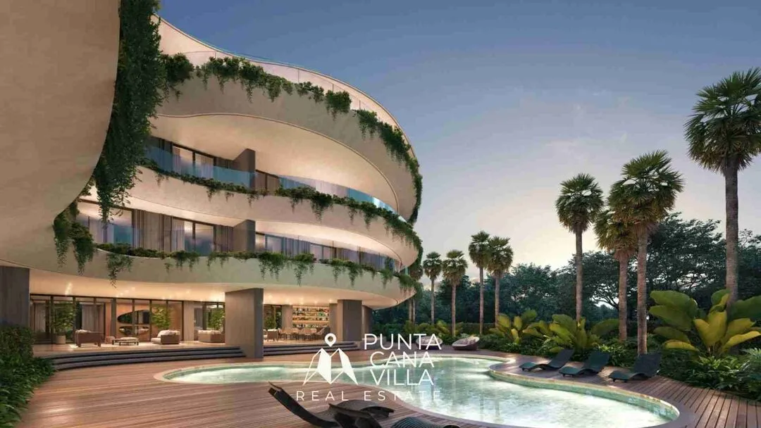 Wonderful 2 BDR Cap Cana Condo for sale with pool, golf views