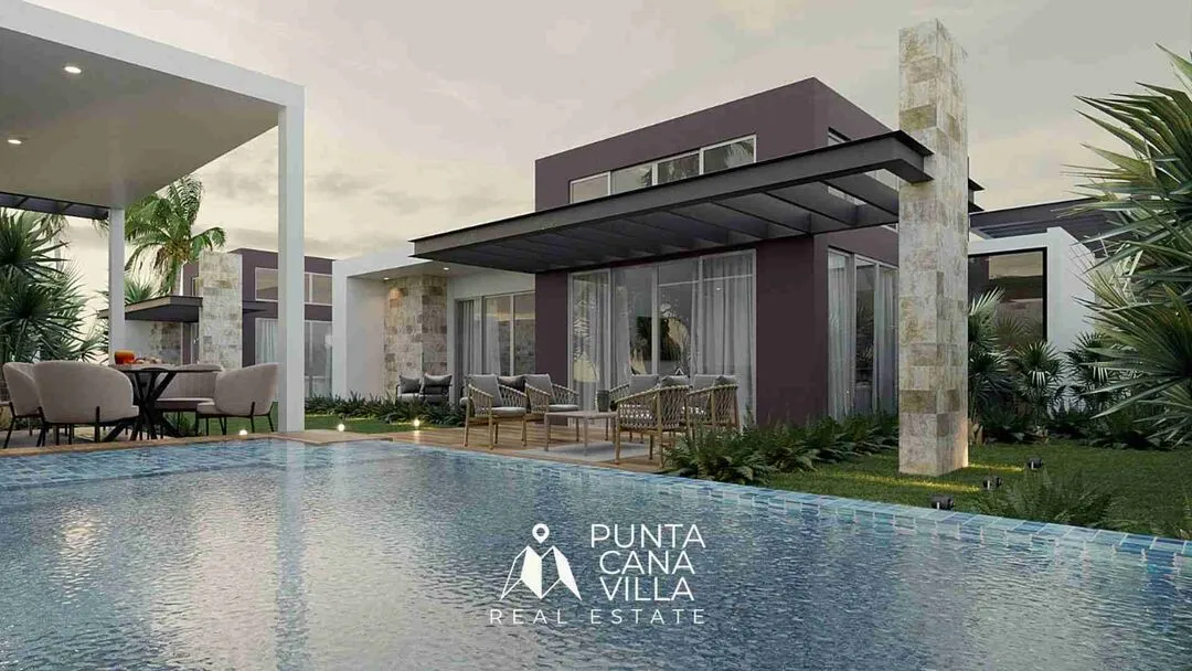 Cana Alta: Luxury 2 BR villa for sale in Cap Cana, Punta Cana with pool