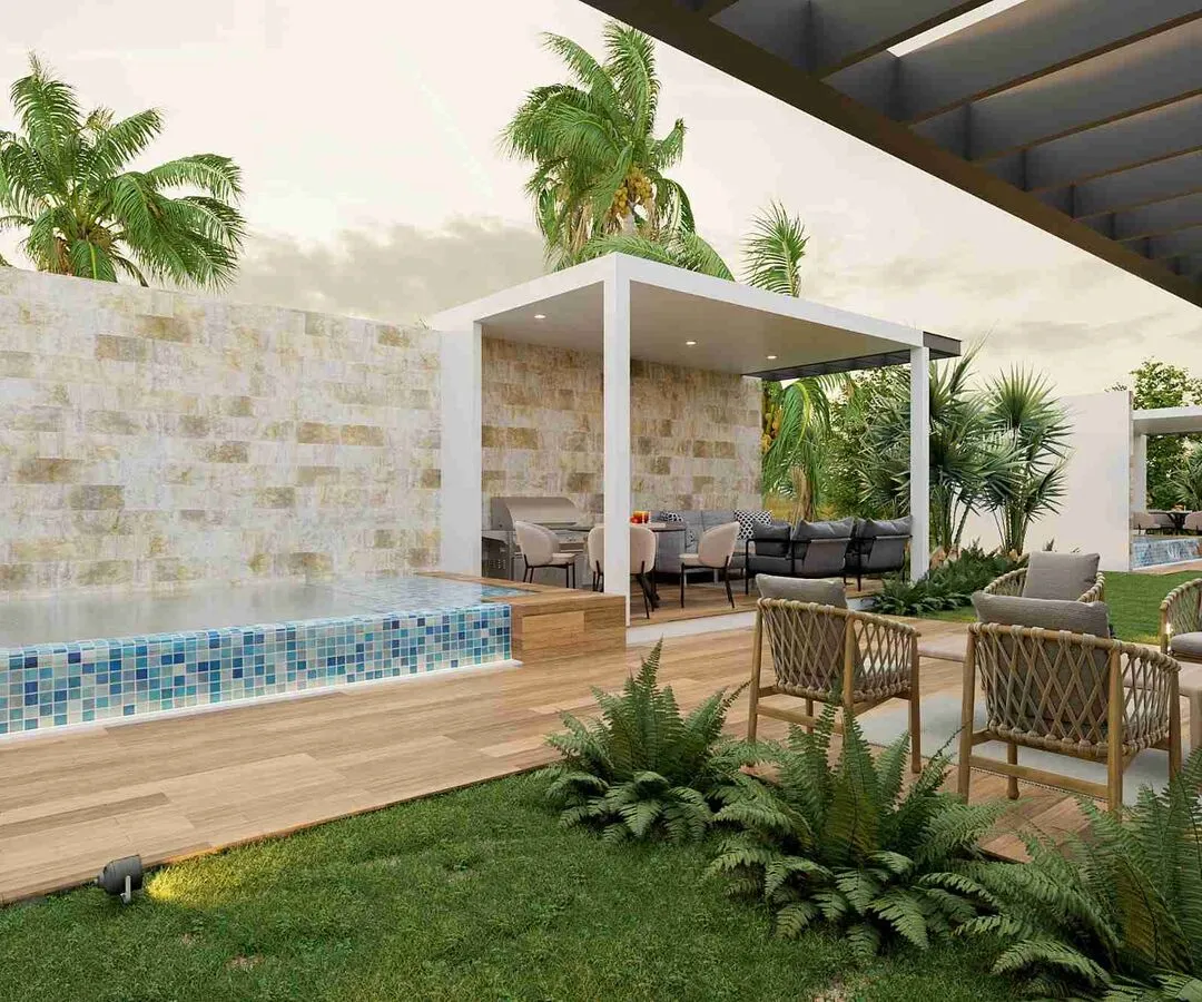 Luxury and Spacious Punta Cana 2 BR Villa for sale with pool (7) Cana Alta: Luxury 2 BR villa for sale in Cap Cana, Punta Cana with pool
