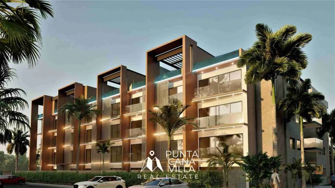Blue Marlin Boulevard: Stunning 2 bedroom Punta Cana apartments for sale, Pool views