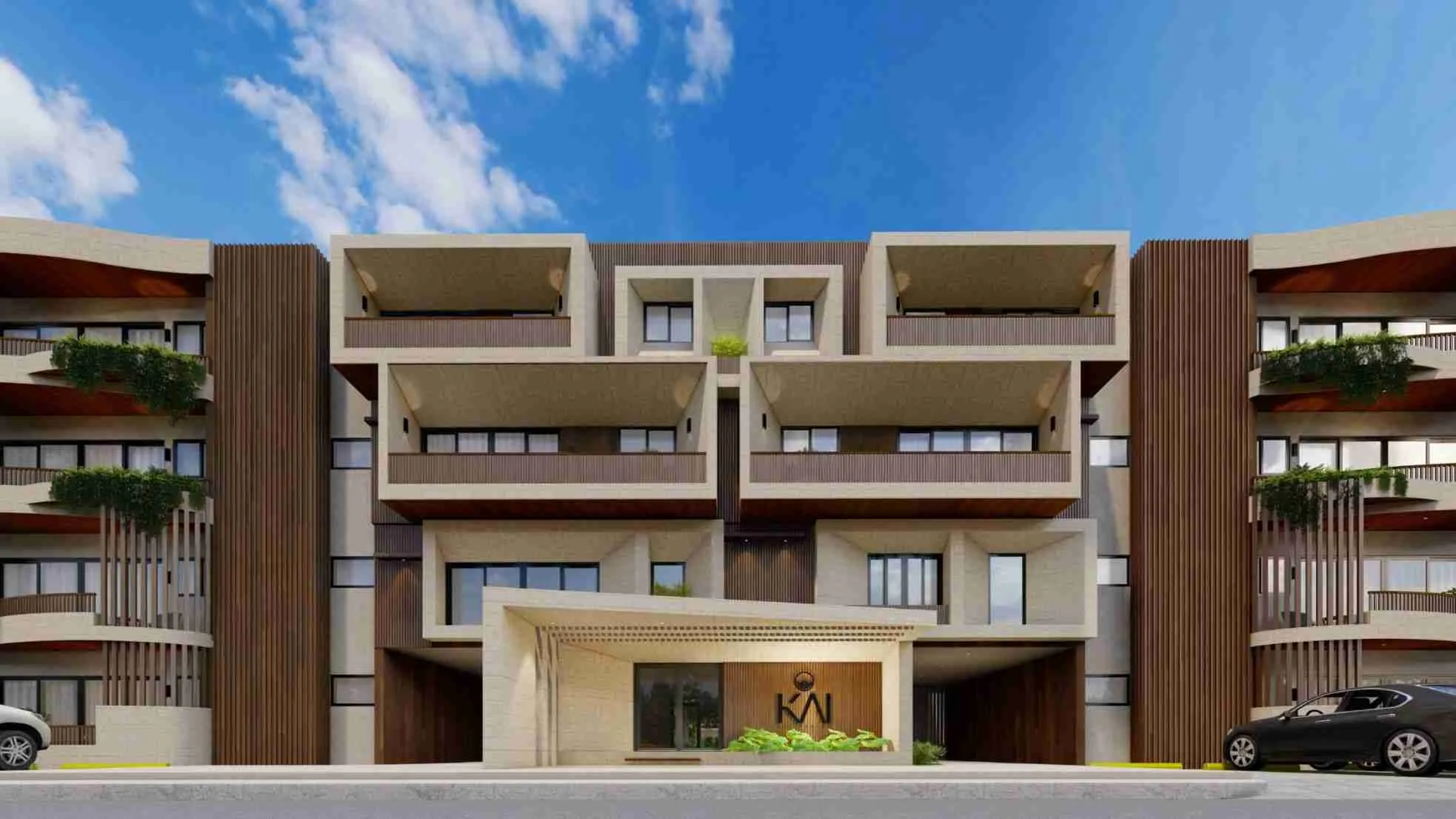 Captivating 1 BR Cap Cana Aparment for sale with pool and BBQ (10) Kai Residences, Stunning 2 bedroom Apartment for sale in Cap Cana with Gym, Pool and large balconies