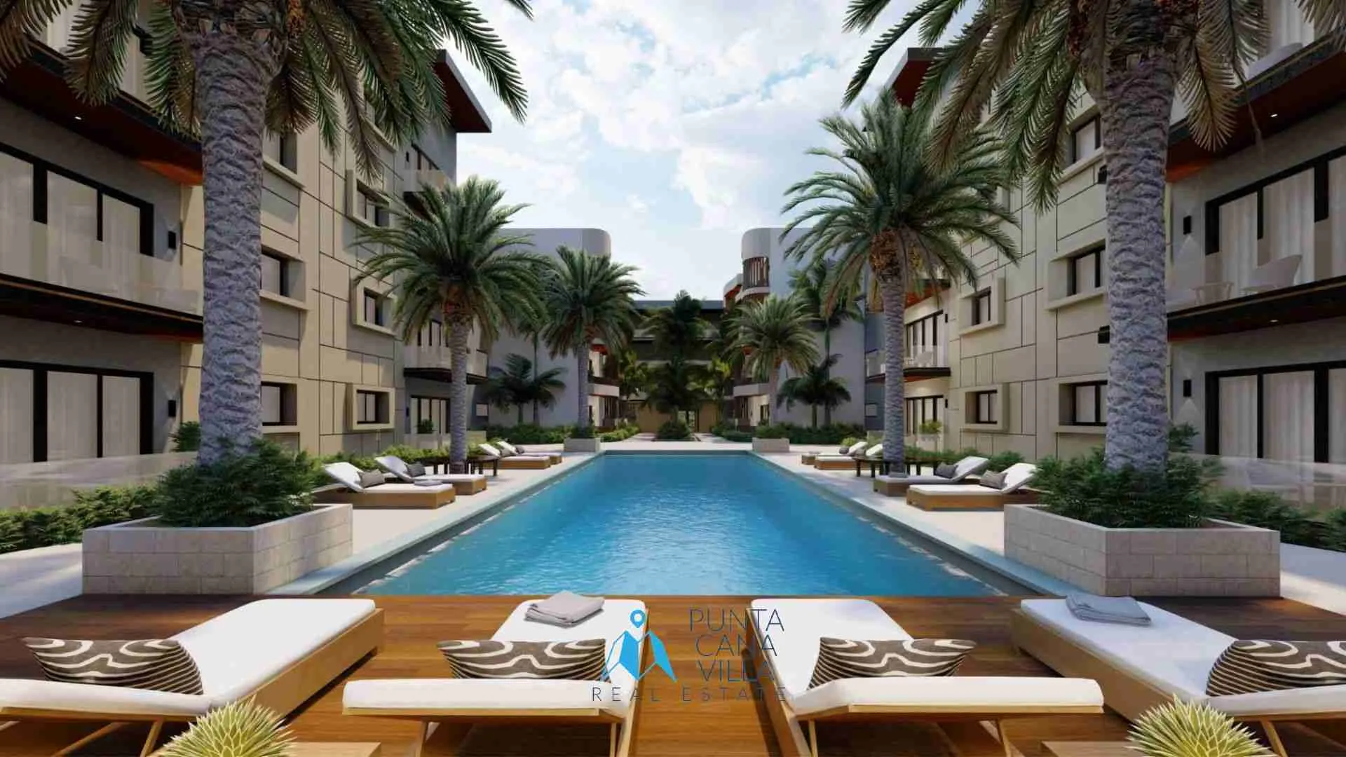 Captivating 1 BR Cap Cana Apartment for sale with pool and BBQ