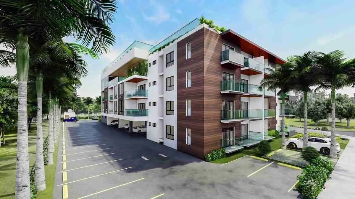 Condo for sale in Punta Cana with 2 bedrooms pool and balcony 4 Condo for sale in Punta Cana with 2 bedrooms pool and balcony 4