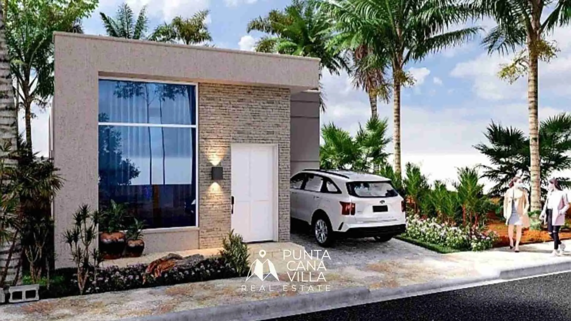 Beautiful 2-Bedroom Punta Cana Villa for sale with additional pool and gazebo