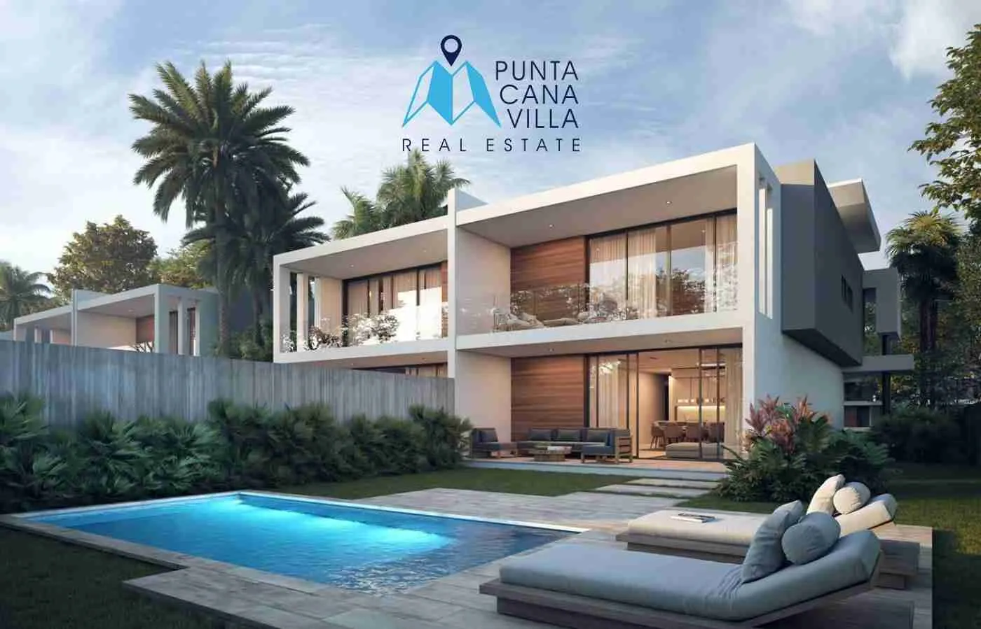 Ciudad Las Canas, three bedroom villa for sale in Cap Cana, Punta Cana with pool and golf course