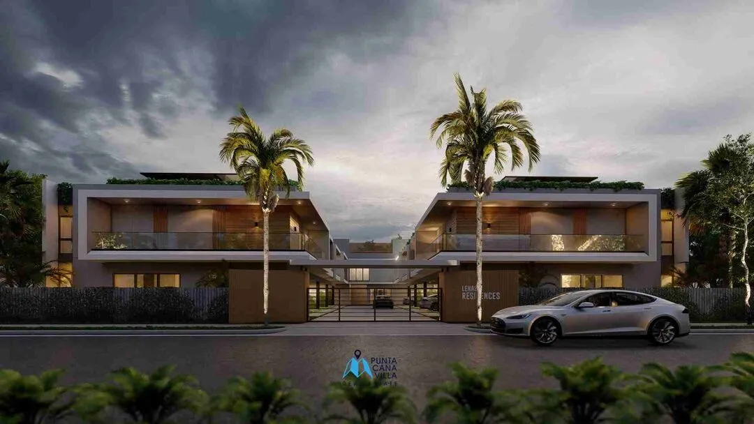 Lenas Residences: Beautiful Two Bedroom Townhouse For Sale In Downtown, Bavaro, Punta Cana With Jacuzzi