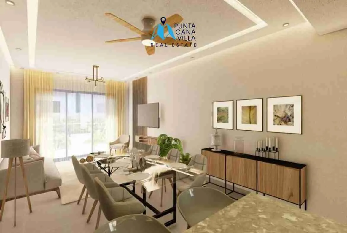 Palm beach condo for sale, living room