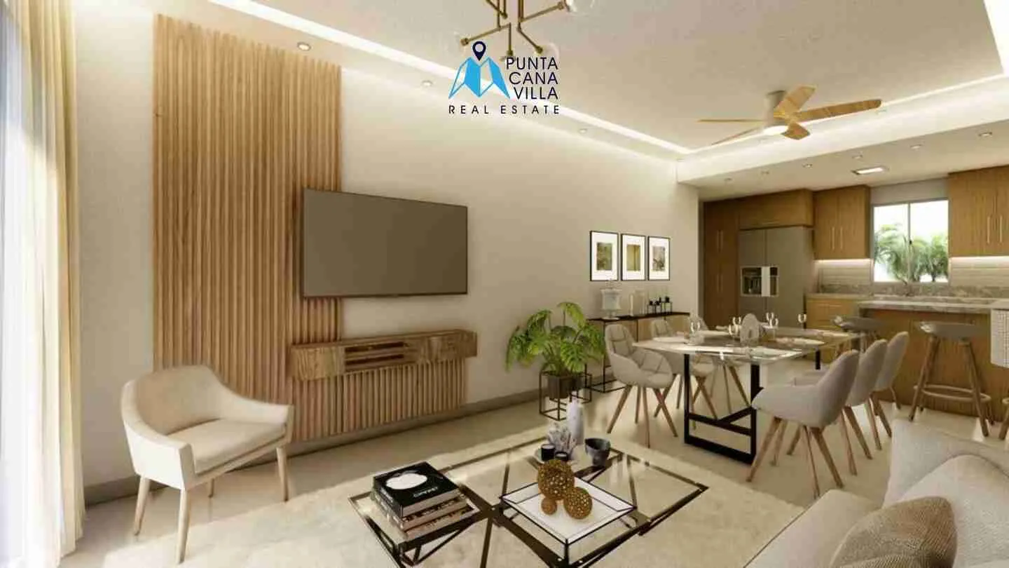 Palm beach condo for sale, living room1
