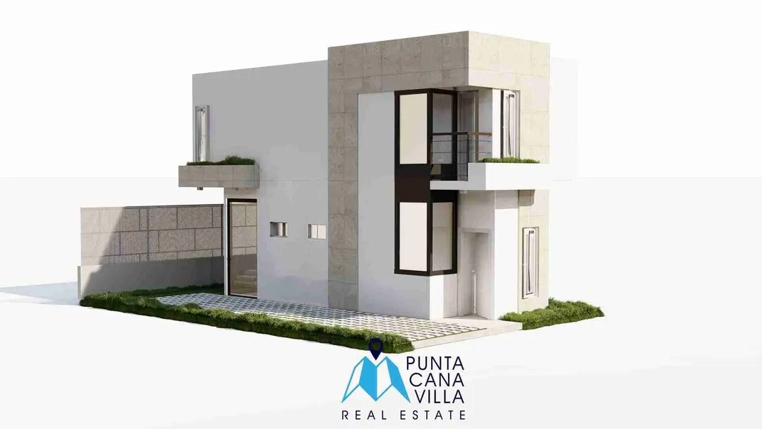 Stunning Two Bedroom Villa For Sale In Las Brisas, Bavaro, Punta Cana With BBQ Area (1)