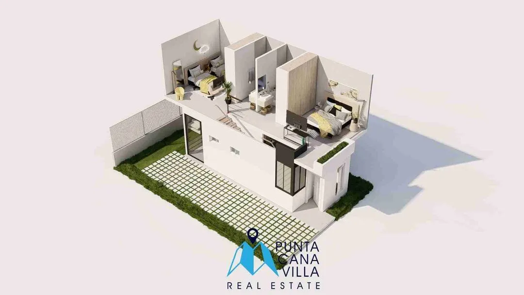 Stunning Two Bedroom Villa For Sale In Las Brisas, Bavaro, Punta Cana With BBQ Area (35)