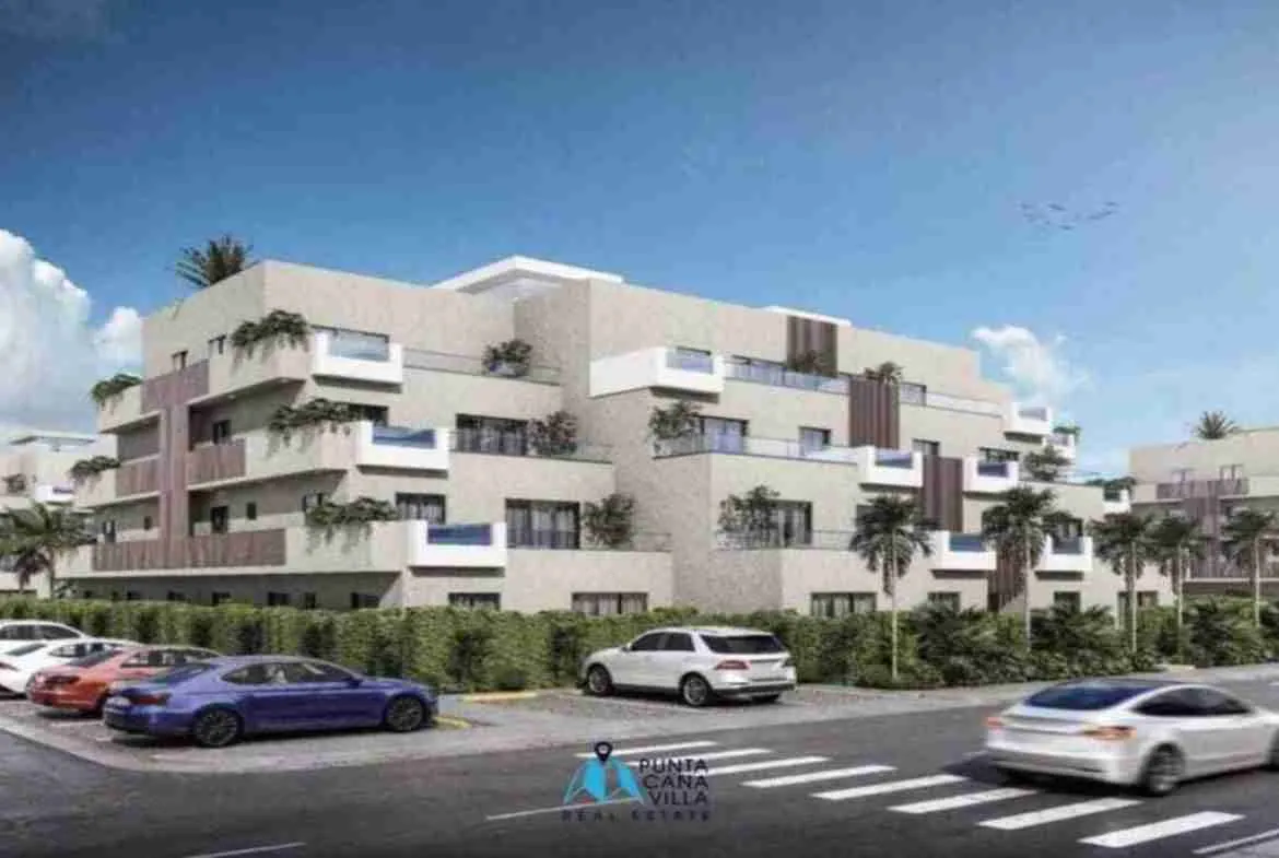 Stylish Two Bedroom Condo For Sale In Vista Cana, Punta Cana With Pet Park ()