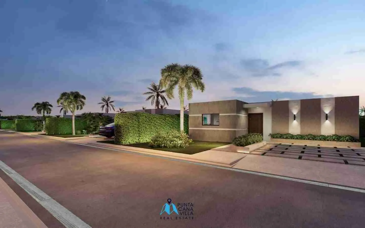 Cozy one bedroom villa for sale in Bavaro, Punta Cana with outdoor gym ()