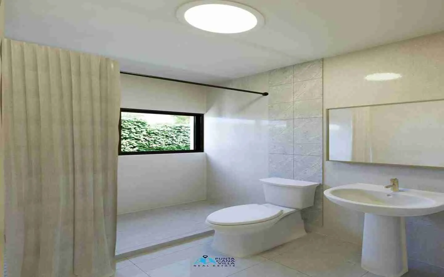Cozy one bedroom villa for sale in Bavaro, Punta Cana with outdoor gym ()