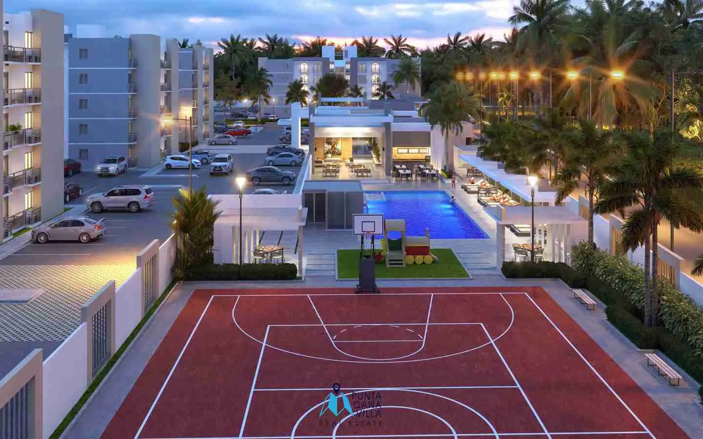 Lovely two bedroom condo for sale in Bavaro, Punta Cana with elevators ()
