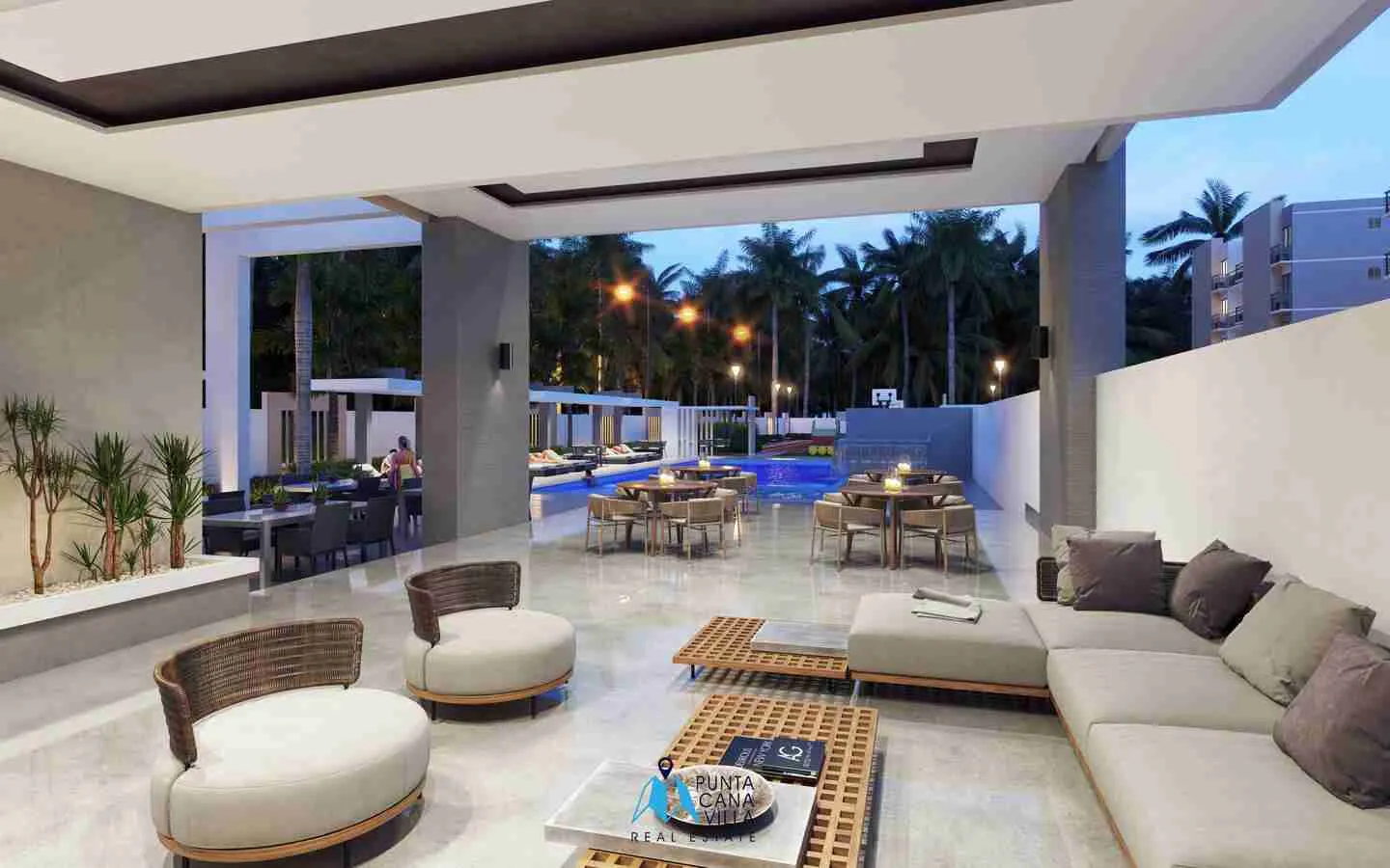 Lovely two bedroom condo for sale in Bavaro, Punta Cana with elevators ()