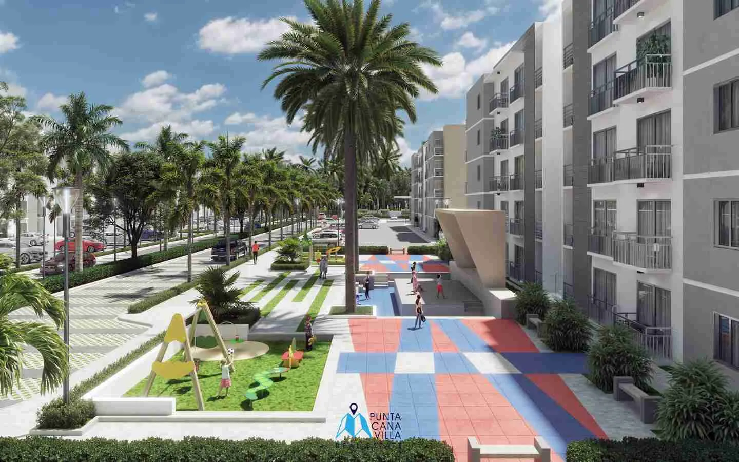 Lovely two bedroom condo for sale in Bavaro, Punta Cana with elevators ()