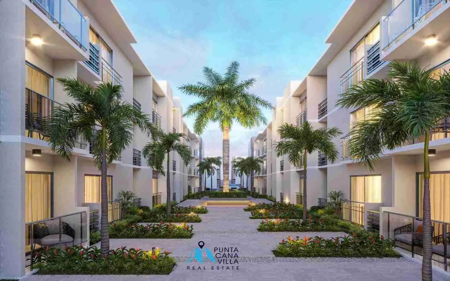Luxurious three bedroom condo for sale in Bavaro, Punta Cana with balcony ()