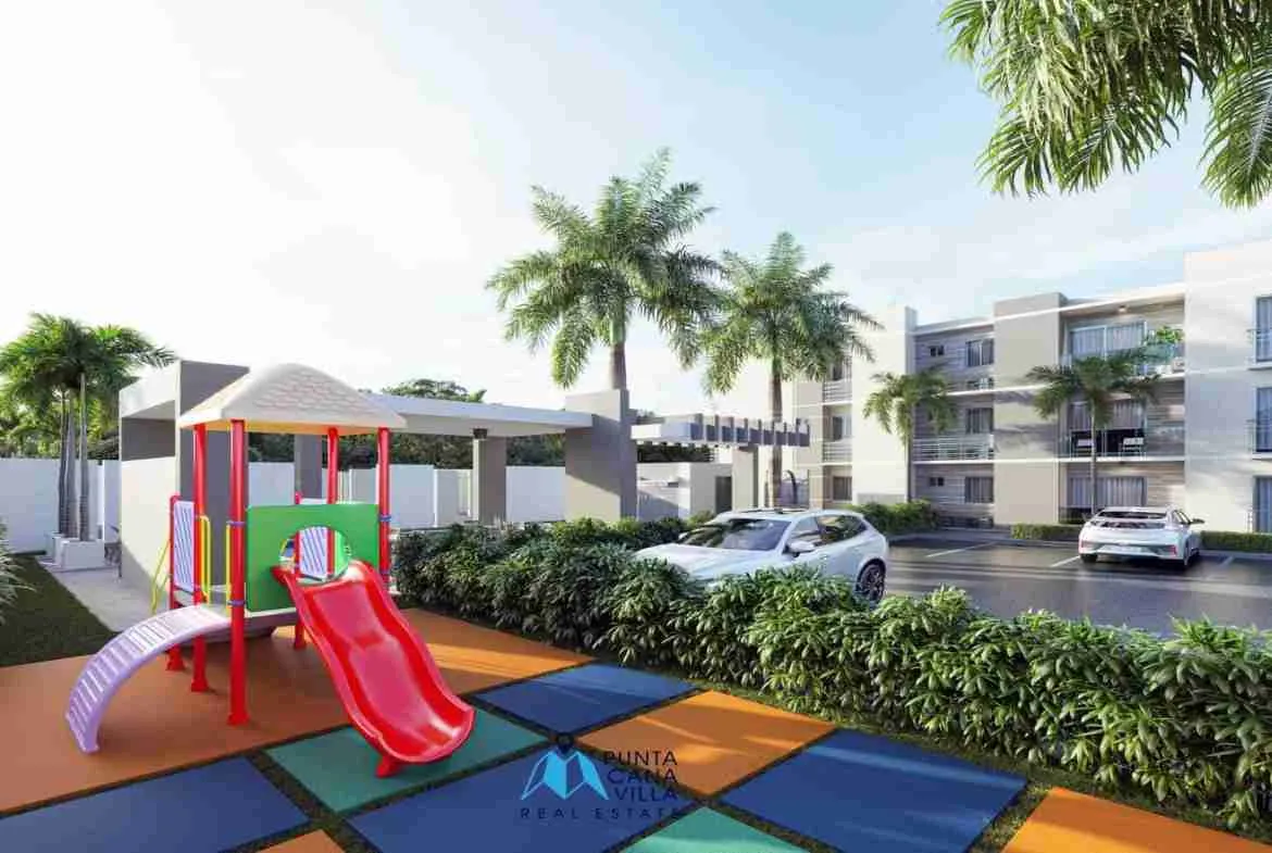 Luxurious three bedroom condo for sale in Bavaro, Punta Cana with balcony ()