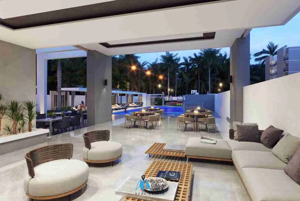 Spacious Three Bedroom Condo For Sale In Bavaro, Punta Cana With Club House ()