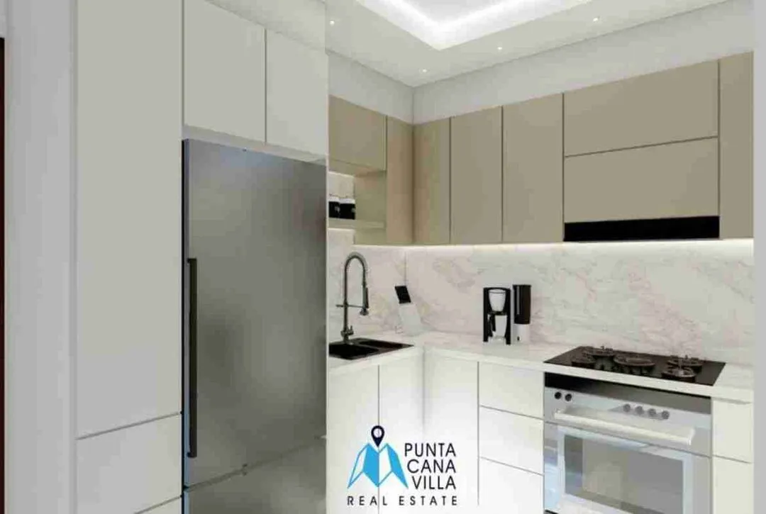 Amazing two bedroom townhouse for sale in Bavaro, Punta Cana with swimming pool ()