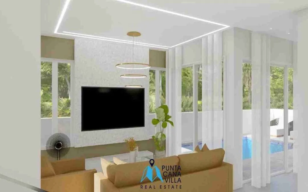 Amazing two bedroom townhouse for sale in Bavaro, Punta Cana with swimming pool ()