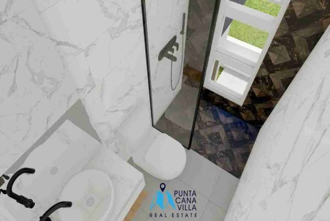 Amazing two bedroom townhouse for sale in Bavaro, Punta Cana with swimming pool ()