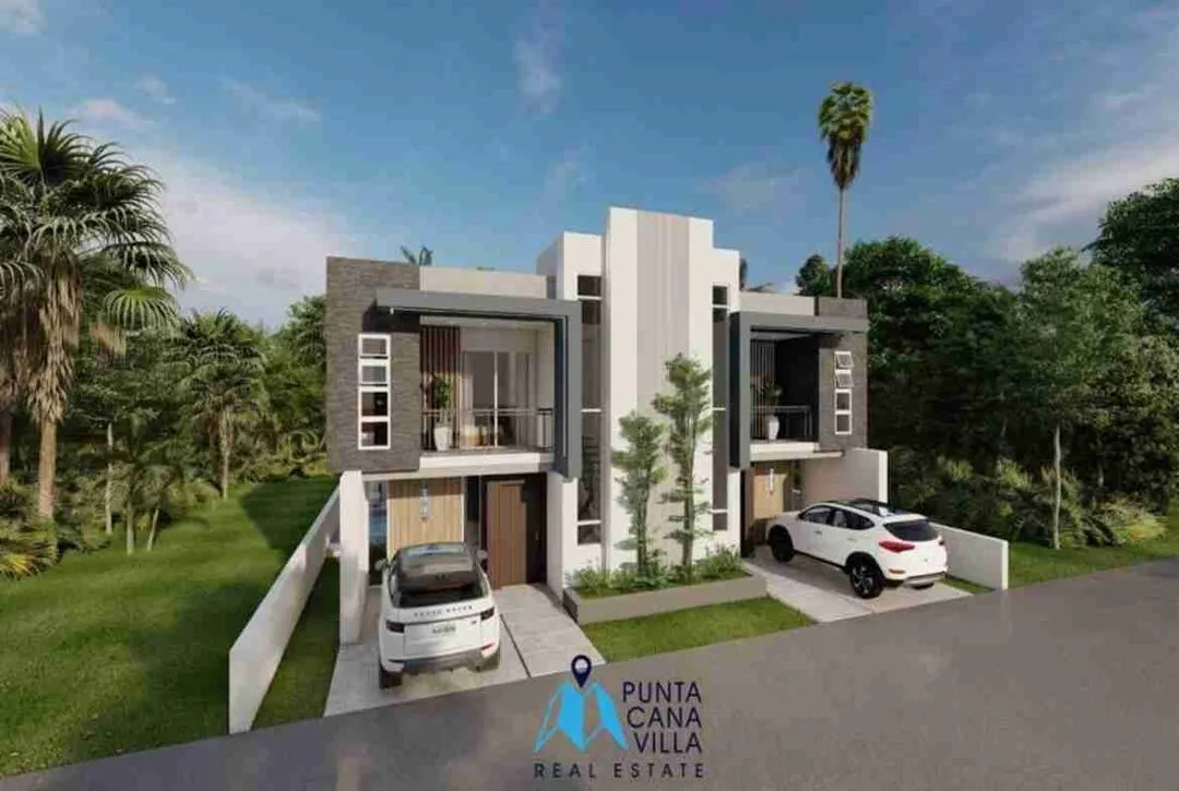 Amazing two bedroom townhouse for sale in Bavaro, Punta Cana with swimming pool ()