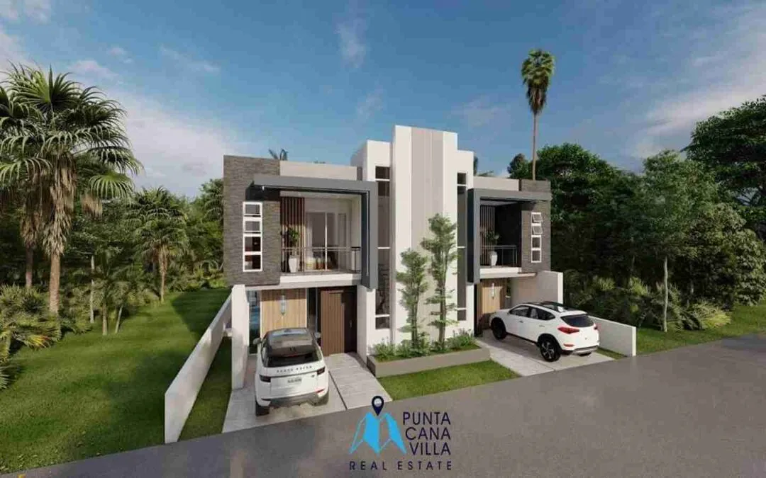 Amazing two bedroom townhouse for sale in Bavaro, Punta Cana with swimming pool ()
