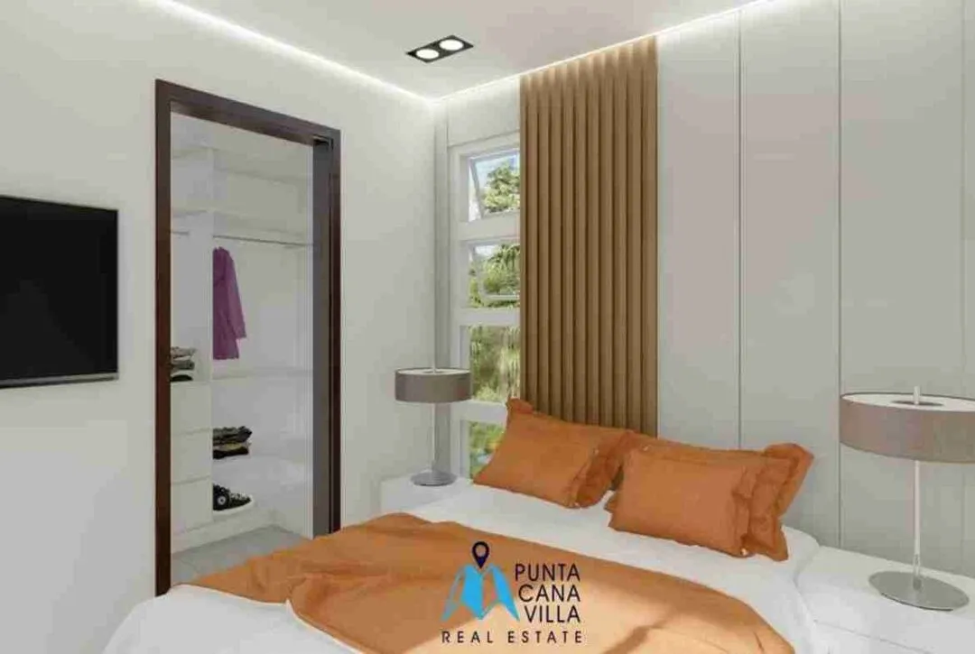 Amazing two bedroom townhouse for sale in Bavaro, Punta Cana with swimming pool ()