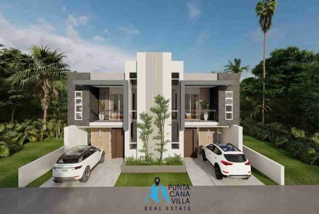 Amazing two bedroom townhouse for sale in Bavaro, Punta Cana with swimming pool ()