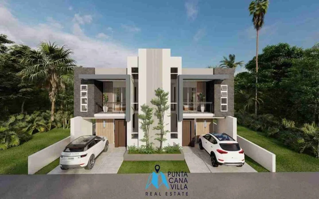 Amazing two bedroom townhouse for sale in Bavaro, Punta Cana with swimming pool ()