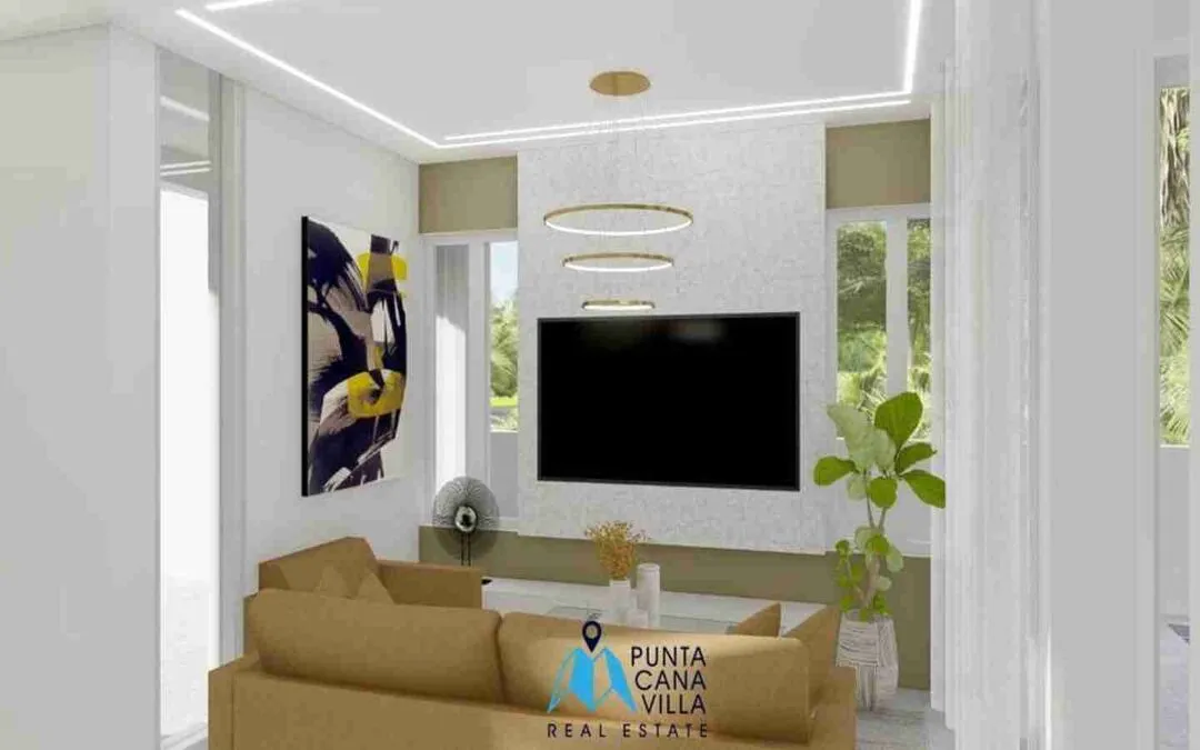Amazing two bedroom townhouse for sale in Bavaro, Punta Cana with swimming pool ()