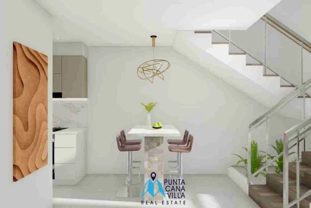 Amazing two bedroom townhouse for sale in Bavaro, Punta Cana with swimming pool ()