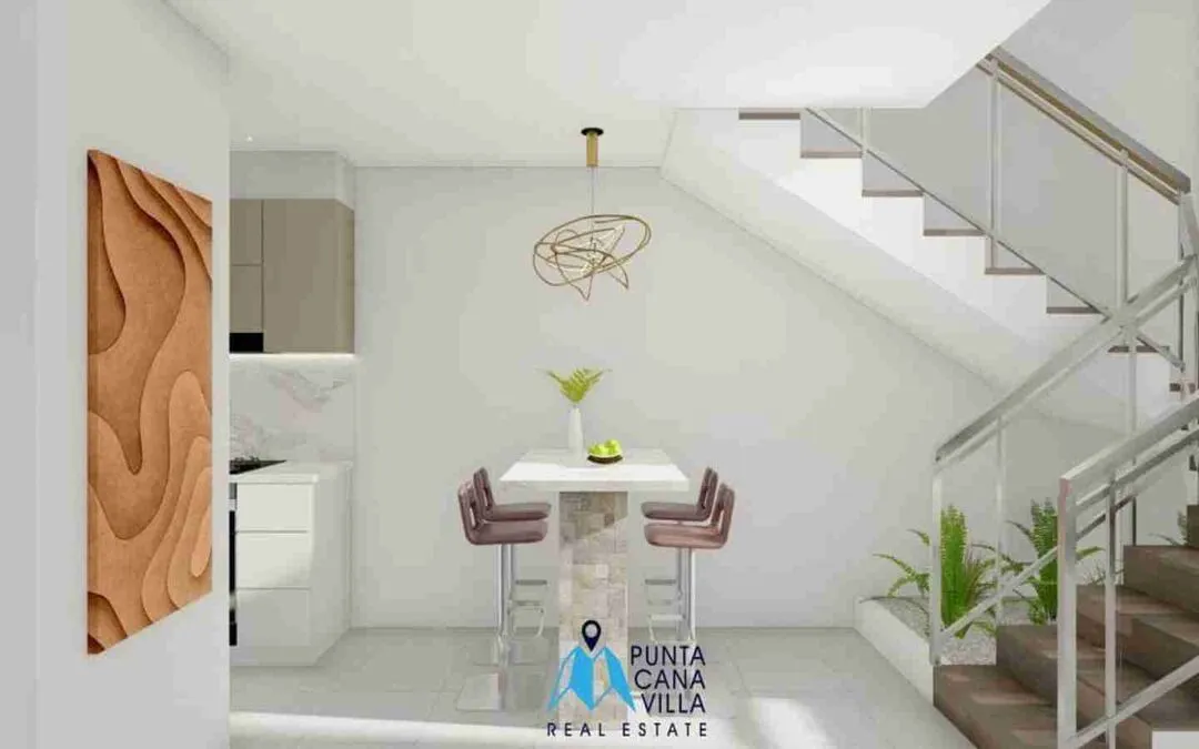 Amazing two bedroom townhouse for sale in Bavaro, Punta Cana with swimming pool ()