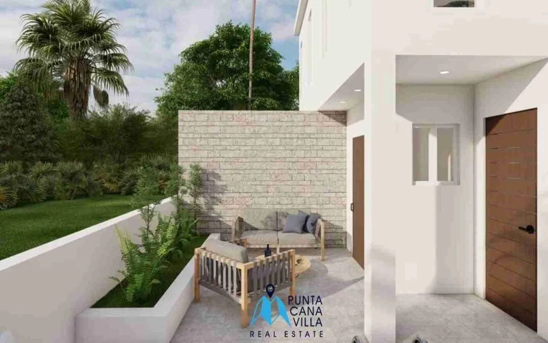 Amazing two bedroom townhouse for sale in Bavaro, Punta Cana with swimming pool ()